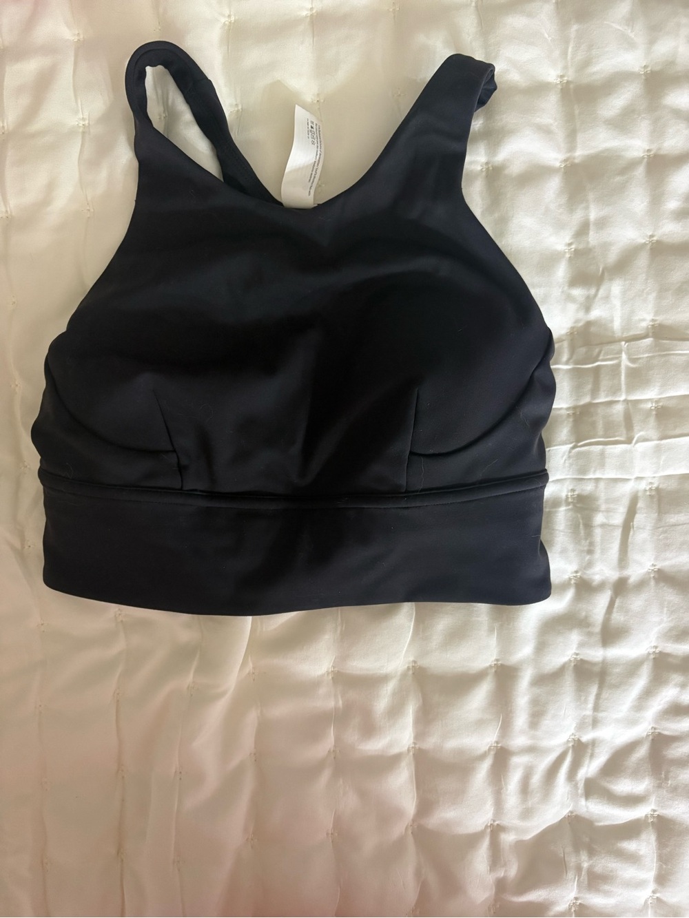 lululemon Black Seamless Sports Bra